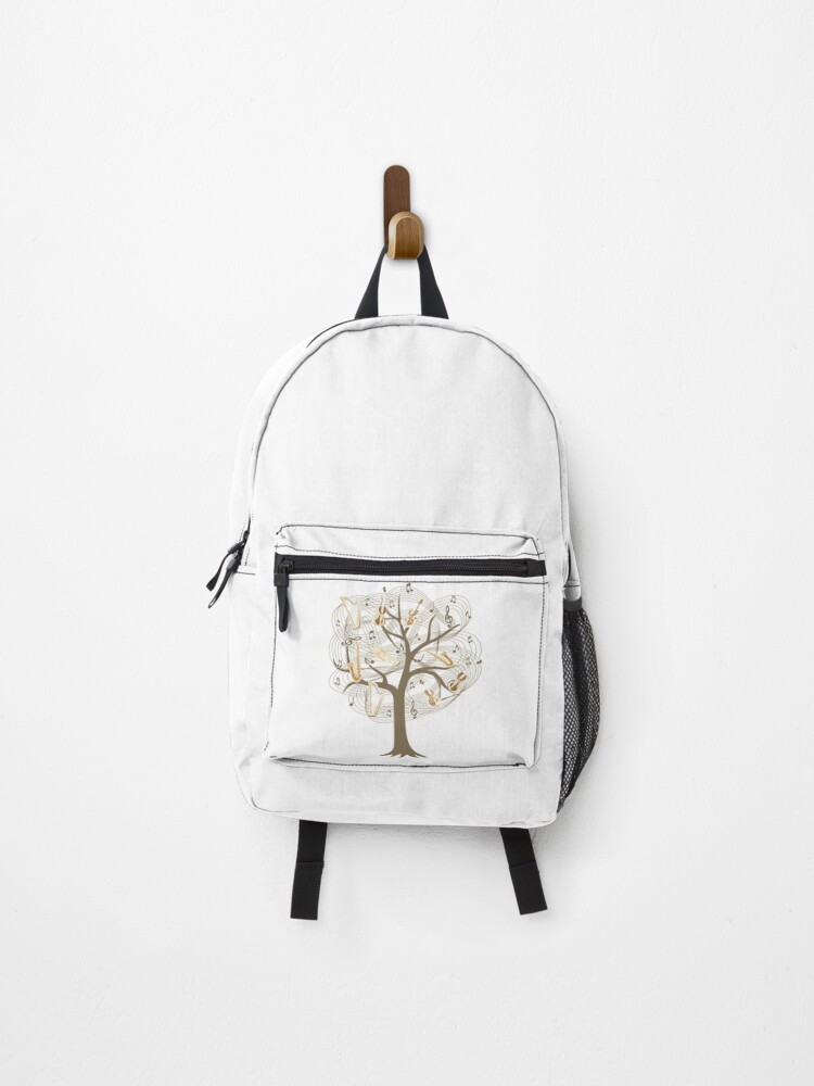 Thumbnail 1 of 3, Backpack, Musical Tree designed and sold by VibrantGifts.