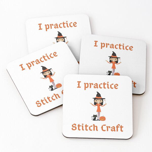 Item preview, I Practice Stitch Craft designed and sold by Knitterty.