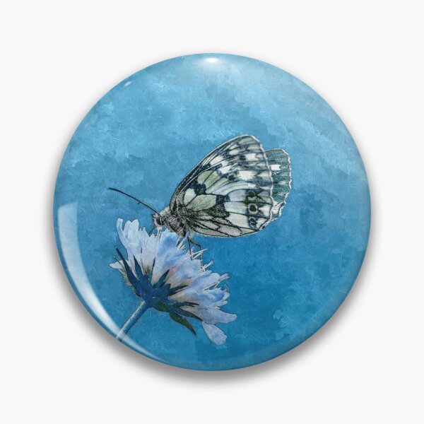 Artikelvorschau, Schmetterling auf dem Blau entworfen und verkauft von Hurasham.