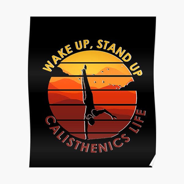 Calisthenics Posters | Redbubble