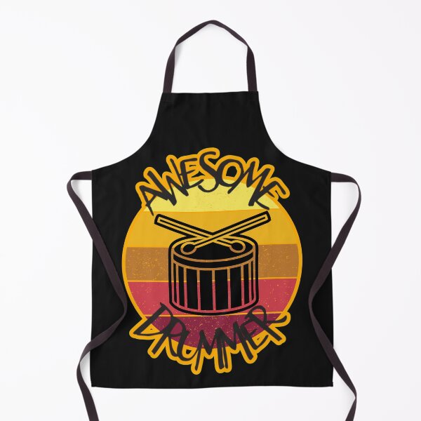 Item preview, Awesome Drummer Vintage Curve Sunset designed and sold by DesignsofNote.