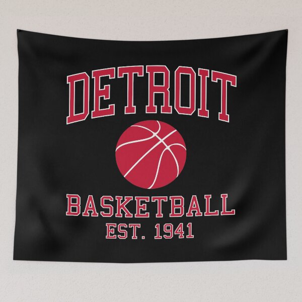 Artikelvorschau, Detroit Basketball entworfen und verkauft von MSA-42.