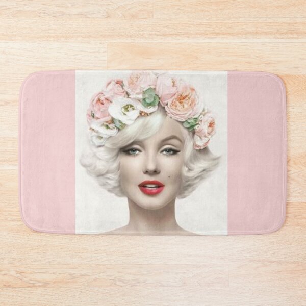 Item preview, M.Monroe with flowers designed and sold by kamikrison.