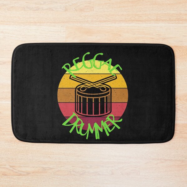Item preview, Reggae Drummer Vintage Curve Sunset  designed and sold by DesignsofNote.