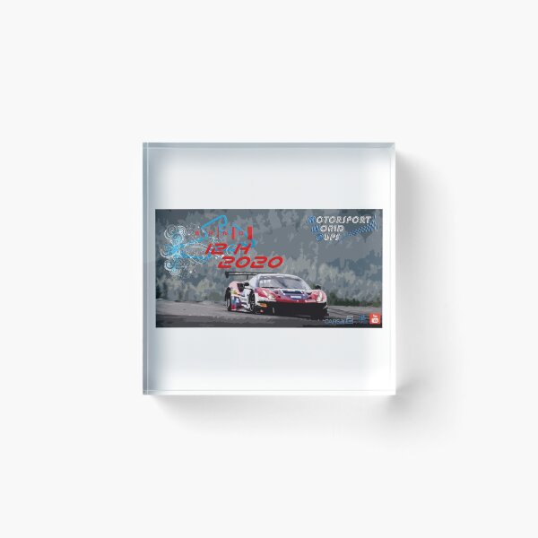 Item preview, 12 Hours Brno Czech Republic Motorsport World Cups 2020 Poster GT3 designed and sold by buff92.
