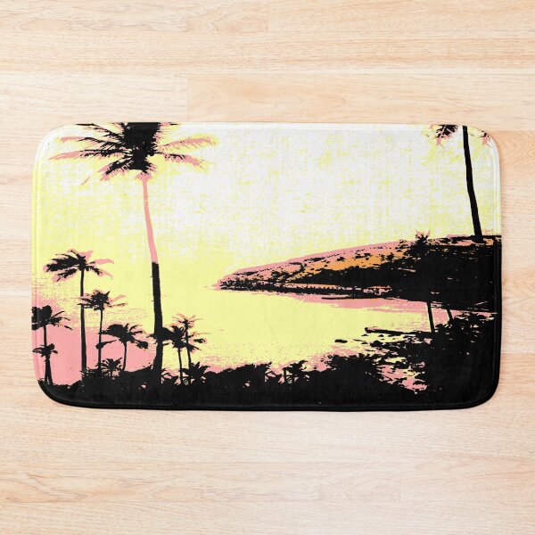 Item preview, Beautiful Retro Tropical Island scene. designed and sold by LaBellCreative.