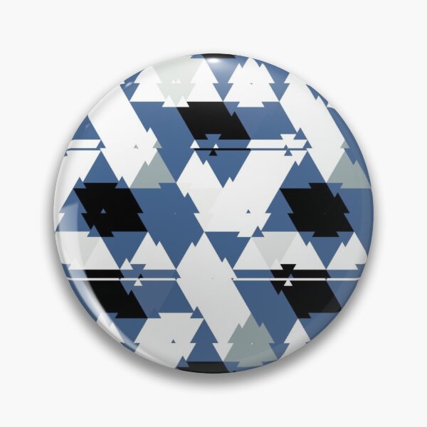 Item preview, Blue Triangle Patterns   designed and sold by ^ H12021 ^.