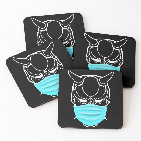 Item preview, Oni Double Mask designed and sold by MamaSanGraphics.