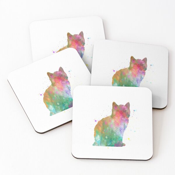 Item preview,  Selkirk rex cat in watercolor designed and sold by paulrommer.