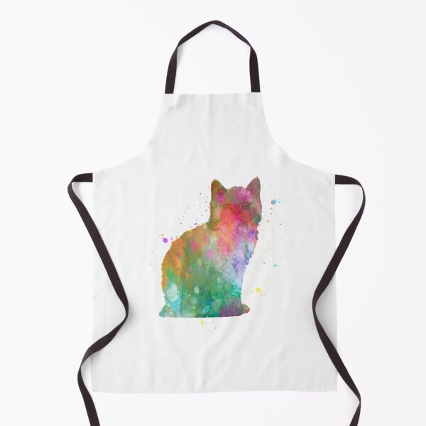 Item preview,  Selkirk rex cat in watercolor designed and sold by paulrommer.