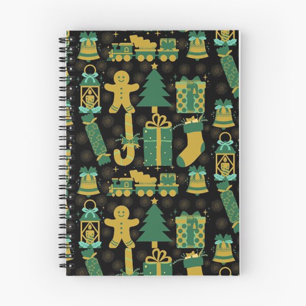 Item preview, Christmas Patterns green and gold designed and sold by mpandam.