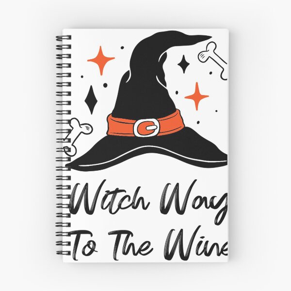 Item preview, Witch Way to the Wine - Halloween Quote  designed and sold by GoldenDov.