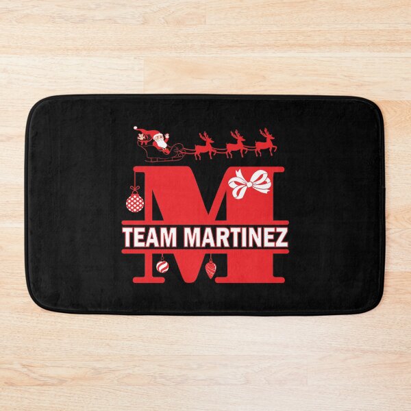Item preview, Team Martinez Surname Family Last Name Holiday Gift print designed and sold by Grabitees.