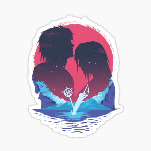 Item preview, Tidus x Yuna designed and sold by Hypertwenty Designs.