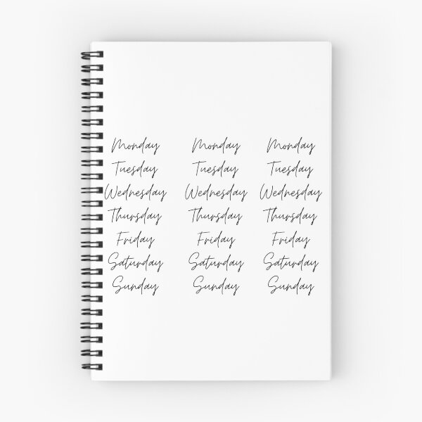 Item preview, Bujo Days of the Week designed and sold by Mavy-liz.