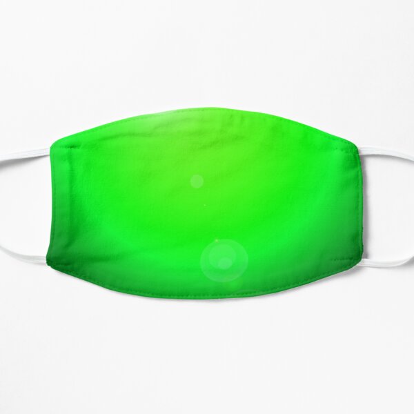 Green spotlight background Flat Mask