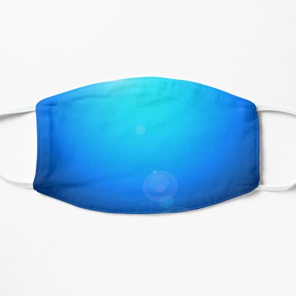 Background with blue spotlight. Flat Mask