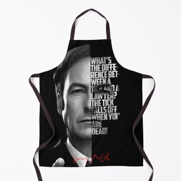 Item preview, Black and white Jimmy McGill, Saul Goodman, Better Call Saul quote. designed and sold by Enea Kelo.