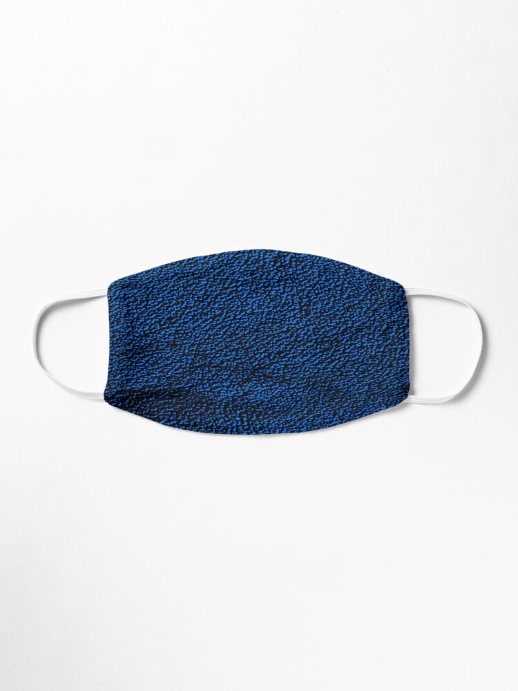 Alternate view of Blue Pattern Mask