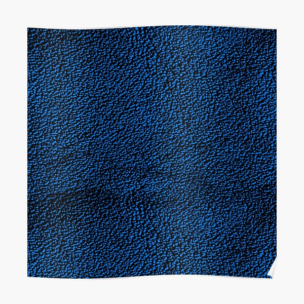 Blue Pattern Poster