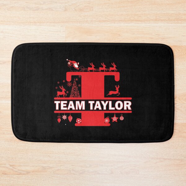 Item preview, Team Taylor Surname Family Last Name Holiday Gift print designed and sold by Grabitees.