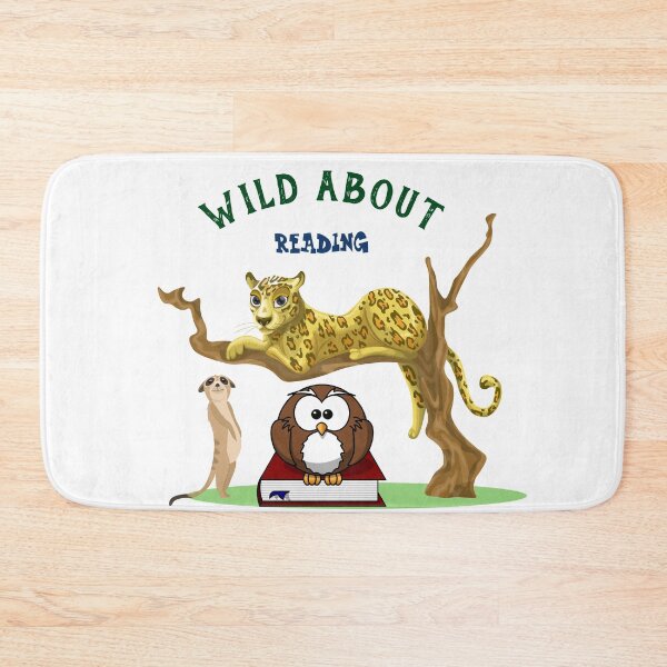 Item preview, Wild About Reading designed and sold by TINASTORESHOPE.