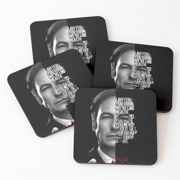 Item preview, Black and white Jimmy McGill, Saul Goodman, Better Call Saul quote. designed and sold by Enea Kelo.