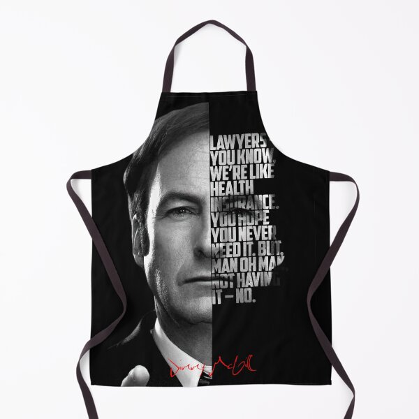 Item preview, Black and white Jimmy McGill, Saul Goodman, Better Call Saul quote. designed and sold by Enea Kelo.