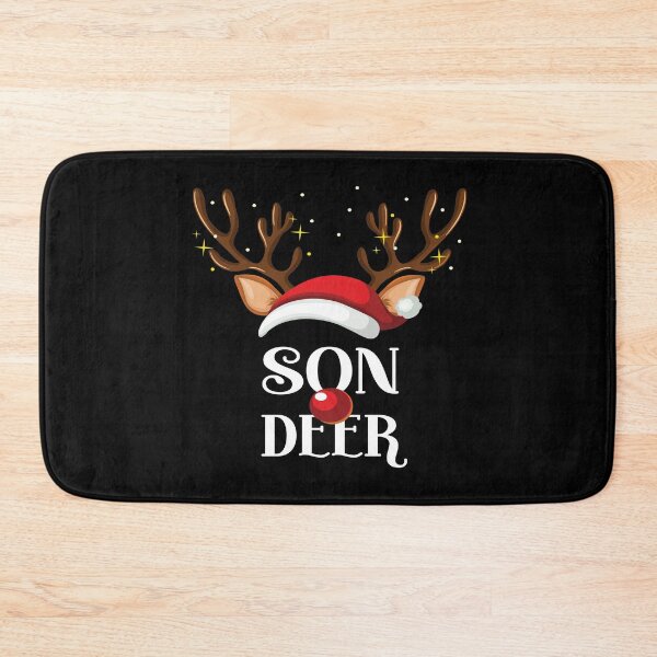 Item preview, Son Deer Family Matching Christmas Reindeer Party print designed and sold by Grabitees.