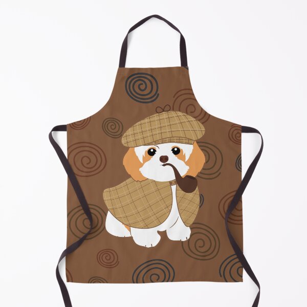 Item preview, Sherlock Holmes Shih Tzu Dog designed and sold by Lulupainting.