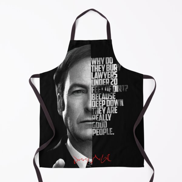 Item preview, Black and white Jimmy McGill, Saul Goodman, Better Call Saul quote. designed and sold by Enea Kelo.