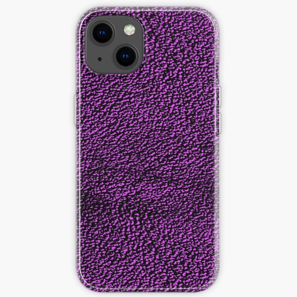 Purple Pattern iPhone Soft Case