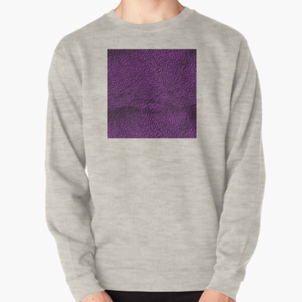 Purple Pattern Pullover Sweatshirt