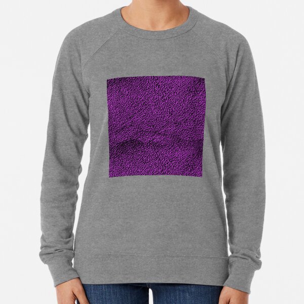 Purple Pattern Lightweight Sweatshirt