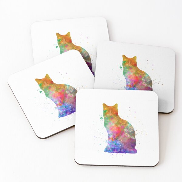 Item preview, Snowshoe cat in watercolor designed and sold by paulrommer.