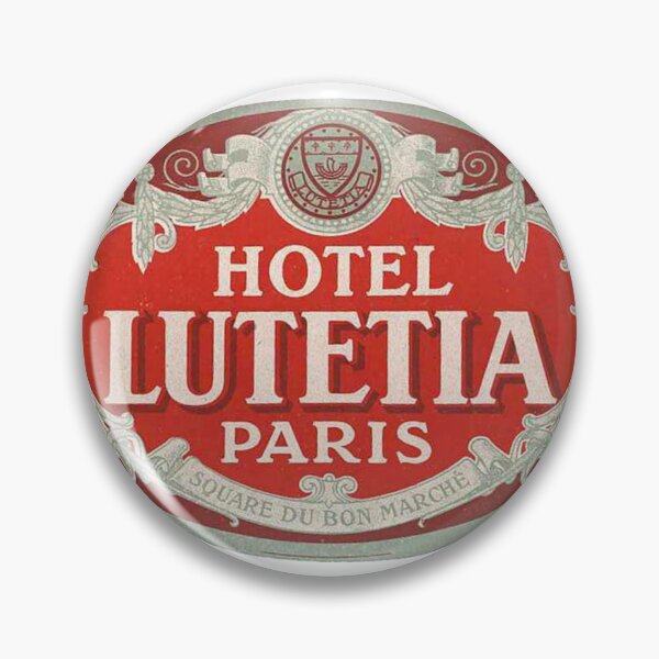 Item preview, France - Paris - Lutetia - Vintage Luggage Label  designed and sold by imageresource.