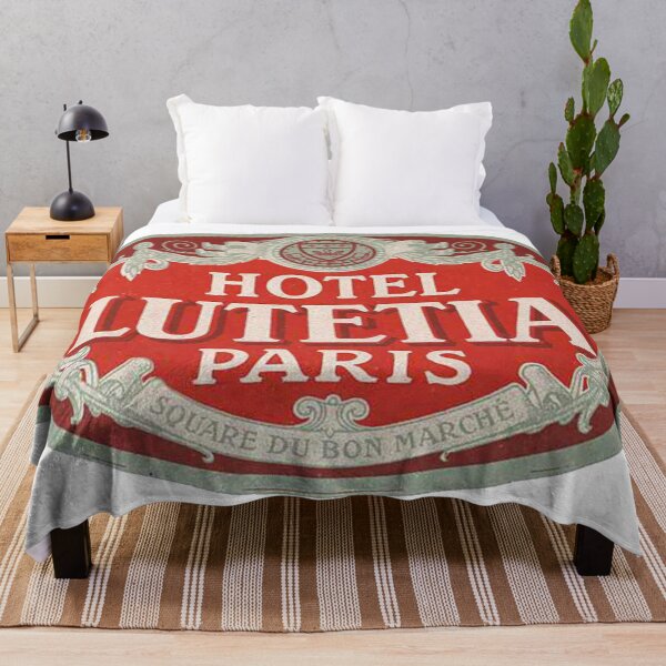 Item preview, France - Paris - Lutetia - Vintage Luggage Label  designed and sold by imageresource.