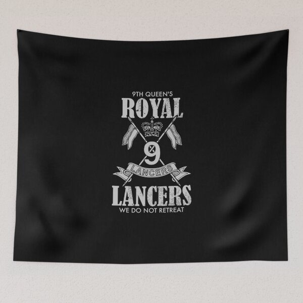 Item preview, 9th Queen's Royal Lancers (distressed) designed and sold by StrongVlad.