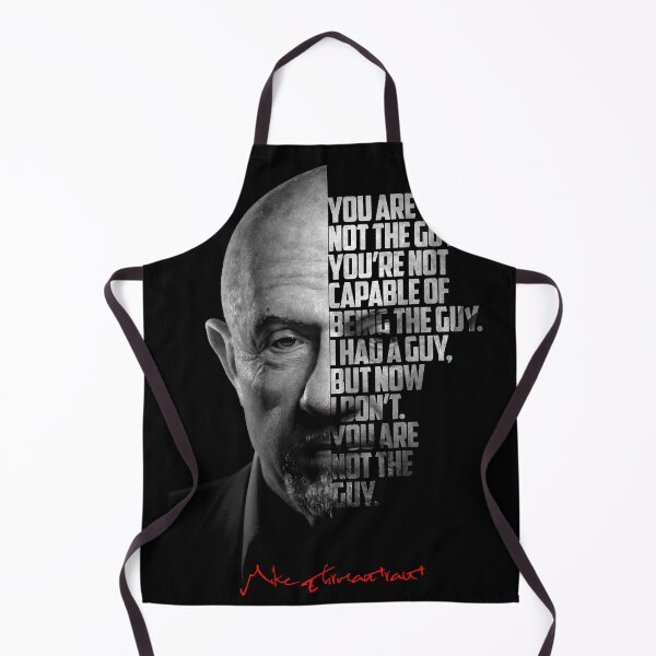 Item preview, Black and white Mike Ehrmantraut, Breaking Bad, Better Call Saul quote. designed and sold by Enea Kelo.