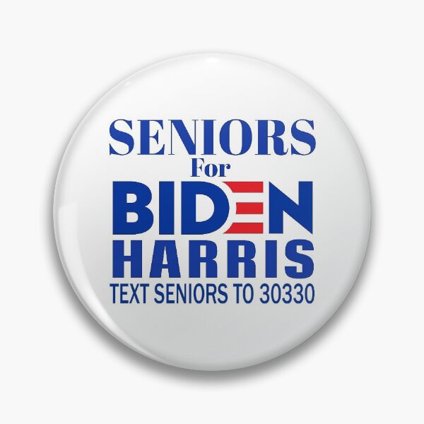 Item preview, Seniors For Biden Harris 2020 (Text Seniors To 30330) designed and sold by Imadovic.