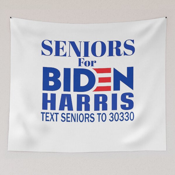 Item preview, Seniors For Biden Harris 2020 (Text Seniors To 30330) designed and sold by Imadovic.