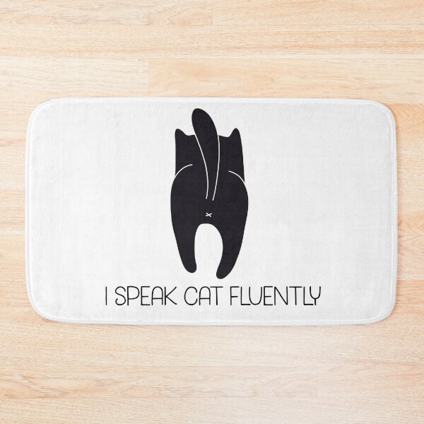 Item preview, I Speak Cat Fluently designed and sold by Primroaddesigns.