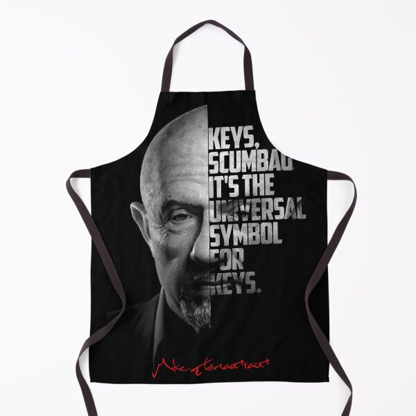 Item preview, Black and white Mike Ehrmantraut, Breaking Bad, Better Call Saul quote. designed and sold by Enea Kelo.