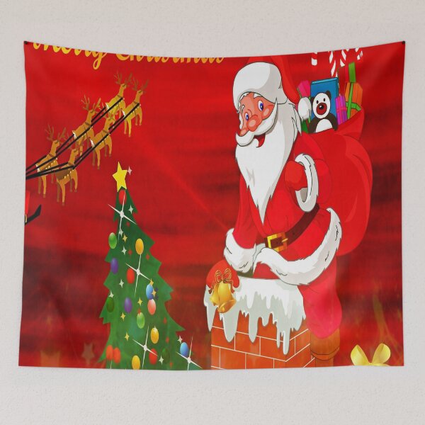Artikelvorschau, Der Weihnachtsmann kommt entworfen und verkauft von customgiftstore.