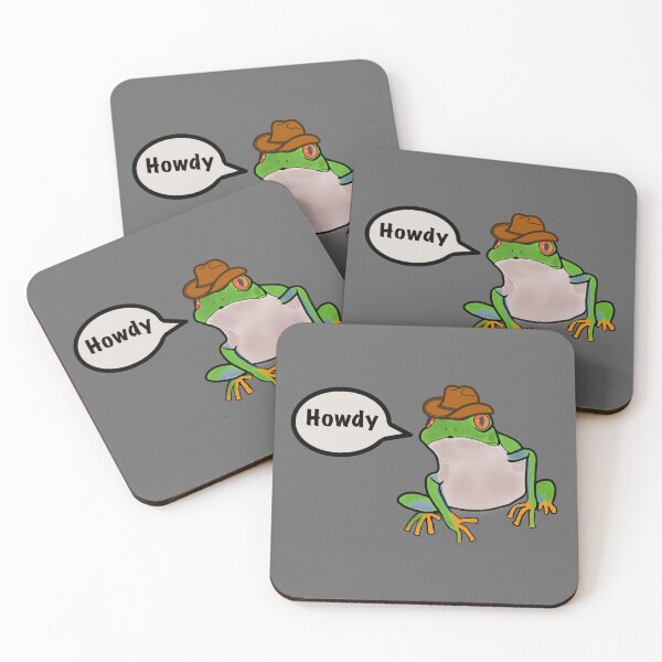 Item preview, Cowboy frog  designed and sold by Purplepugprints.