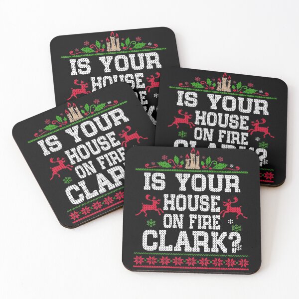 Item preview,  Christmas Family Winter Vacation Ugly Sweater Style- Is Your House On Fire Clark Xmas Christmas Vacation Gifts designed and sold by Simeon	 Dorelus.