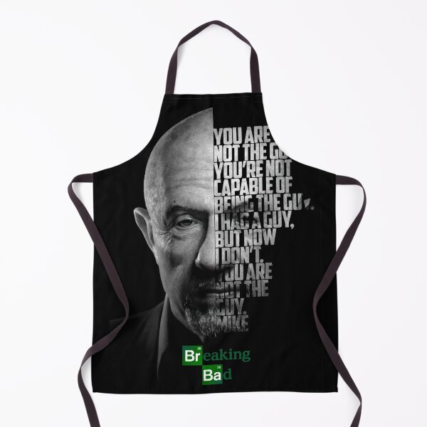 Item preview, Black and white Mike Ehrmantraut, Breaking Bad, Better Call Saul quote. designed and sold by Enea Kelo.