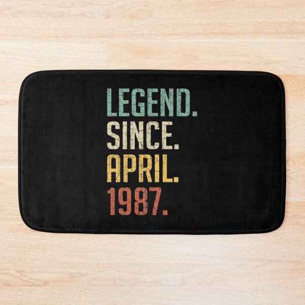 Item preview, Legend Since April 1987 34th Birthday Gift 34 Years Old Vintage April 1987 designed and sold by Takatv.