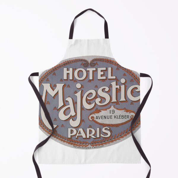 Item preview, France - Paris - Majestic - Vintage Luggage Label  designed and sold by imageresource.