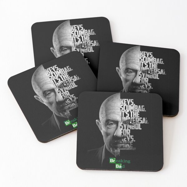 Item preview, Black and white Mike Ehrmantraut, Breaking Bad, Better Call Saul quote. designed and sold by Enea Kelo.